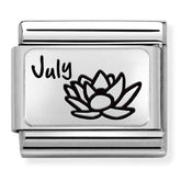 Nomination Composable Classic Link 330112/19 July Flower in 925 Silver